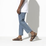 Sandalo Milano pelle Habana testa di moro Birkenstock 