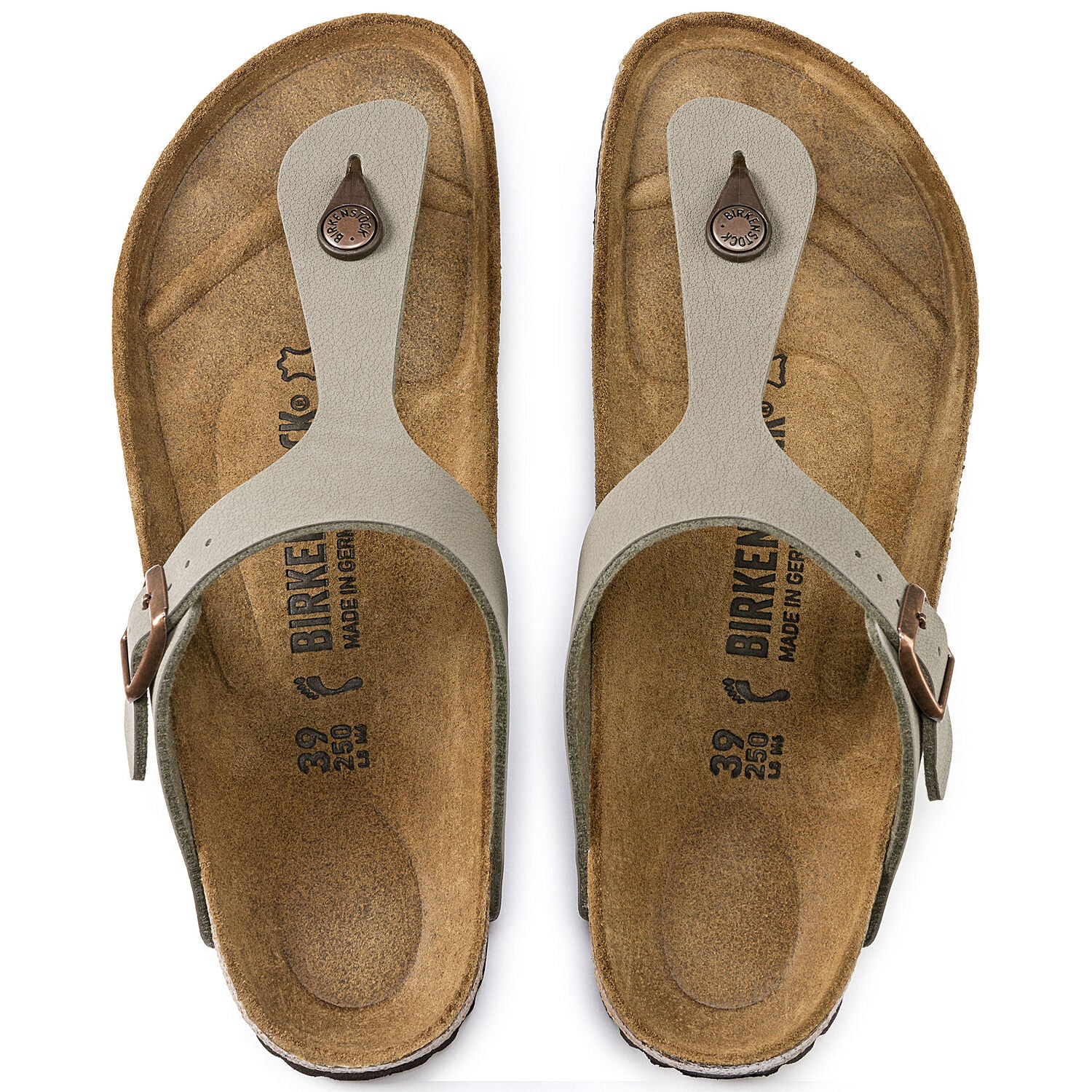 Ciabatta Gizeh uomo Stone Birkenstock 043391 
