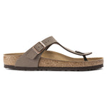 Ciabatta infradito Gizeh Nabuk mocca Birkenstock 043751 