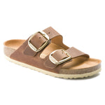 Ciabatta Arizona Big Buckle cognac oil leather Birkenstock 1011073 