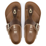 Ciabatta Gizeh Big Buckle cognac oiled leather Birkenstock 1018745 