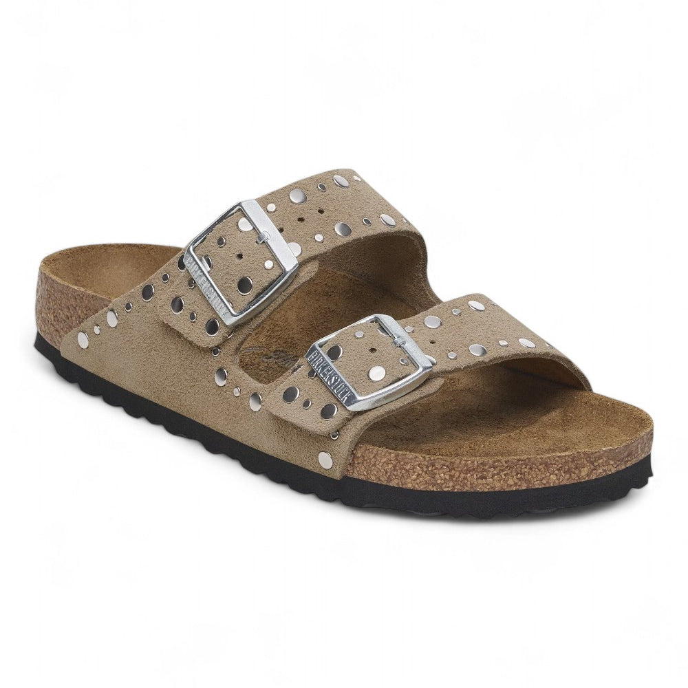 Ciabatta Arizona Rivet Suede Taupe 1029390 