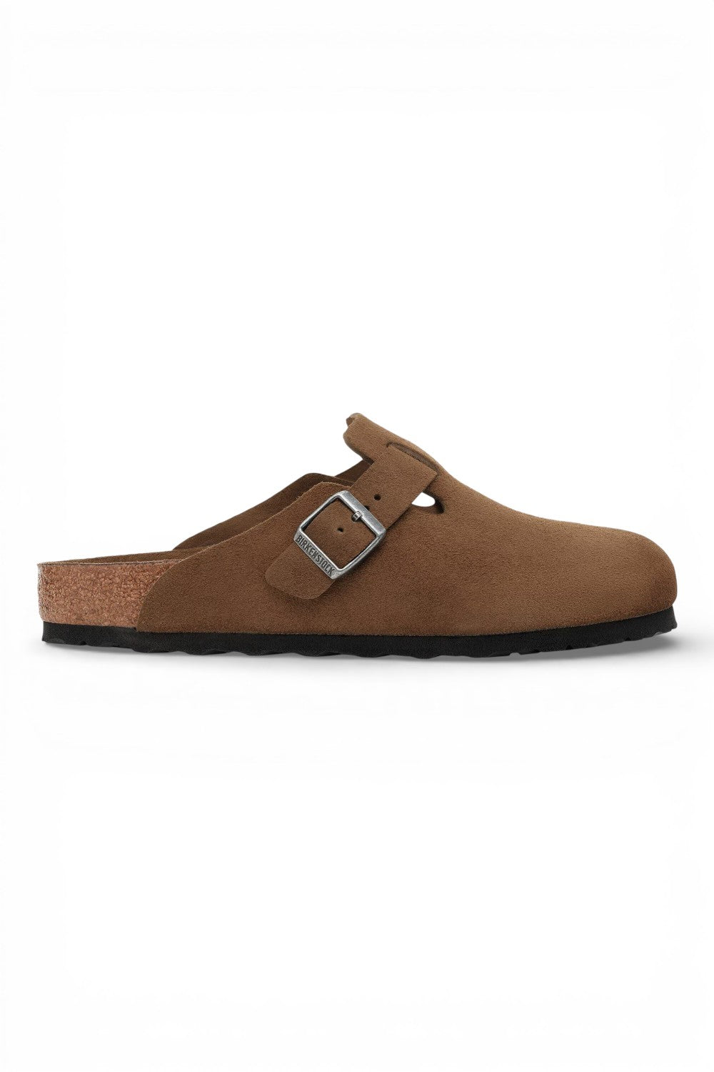 Sabot Boston Birkenstock Suede dark tea 1030861 