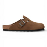 Sabot Boston Birkenstock Suede dark tea 1030861 