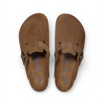 Sabot Boston Birkenstock Suede dark tea 1030861 