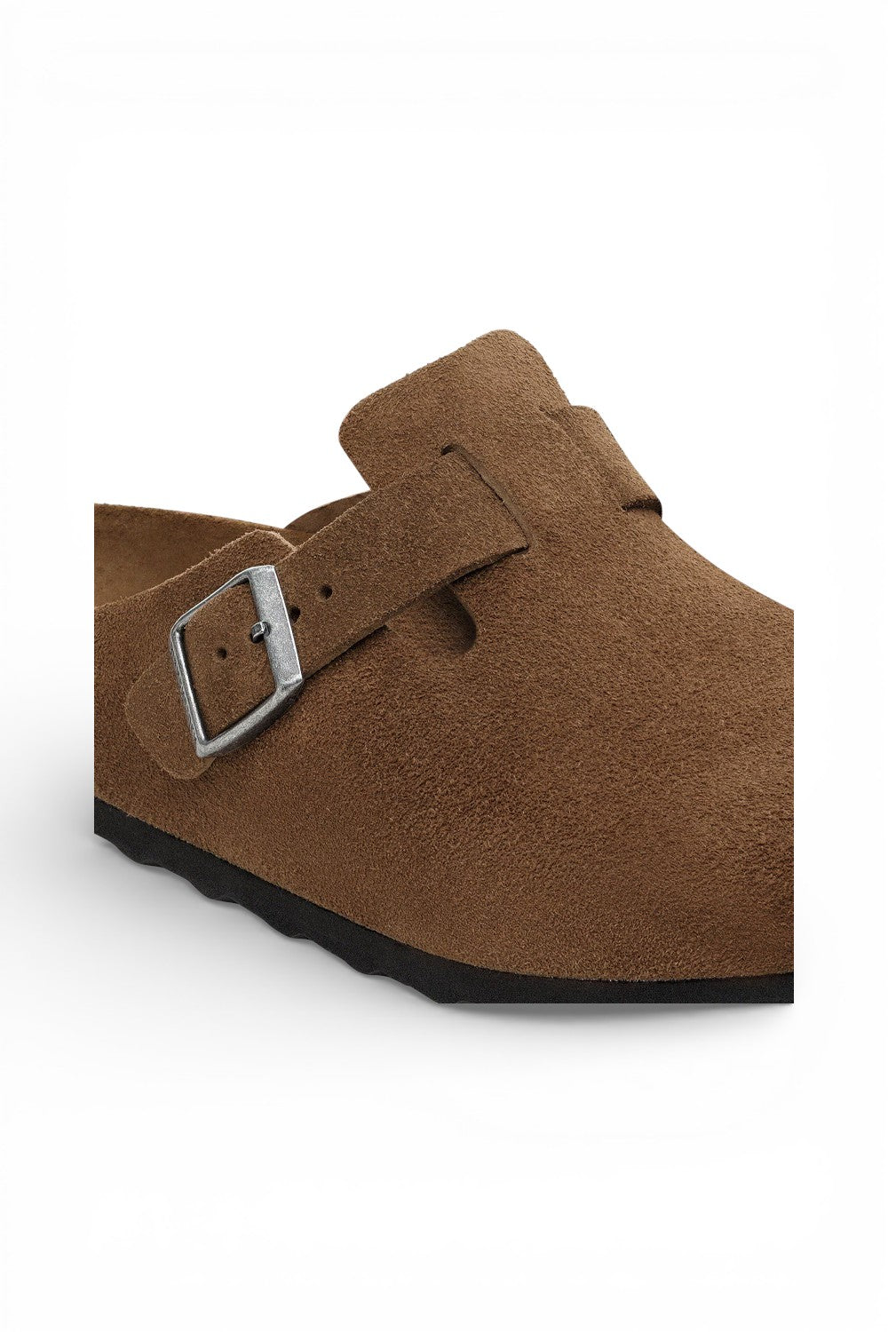 Sabot Boston Birkenstock Suede dark tea 1030861 