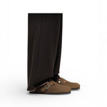 Sabot Boston Birkenstock Suede dark tea 1030861 