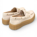 Barca Clarks Boat Cleyhill Torhill nabuk latte 