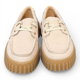 Barca Clarks Boat Cleyhill Torhill nabuk latte 