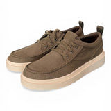 Scarpa uomo Polden Moc tela fango Clarks<BR/> 