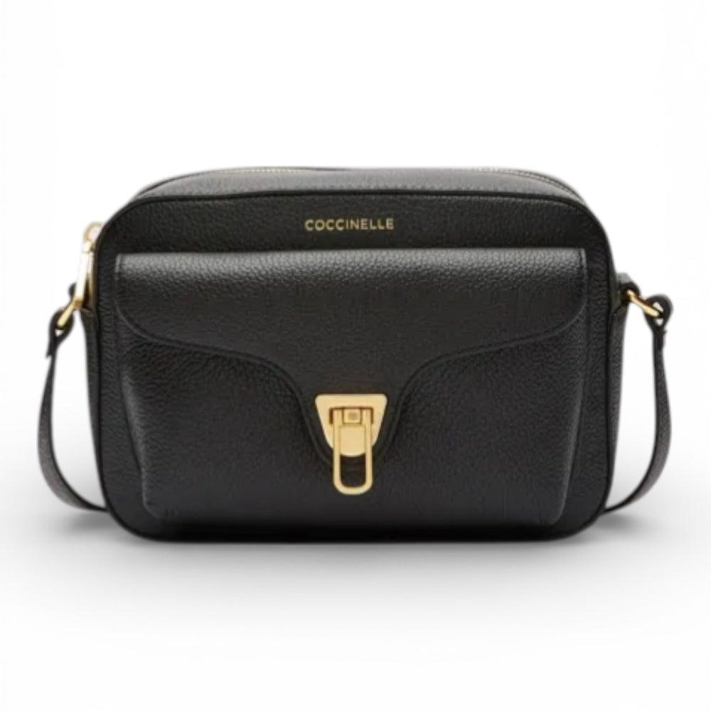 Tracollina camera case Beat Soft Coccinelle media nera<BR/> 