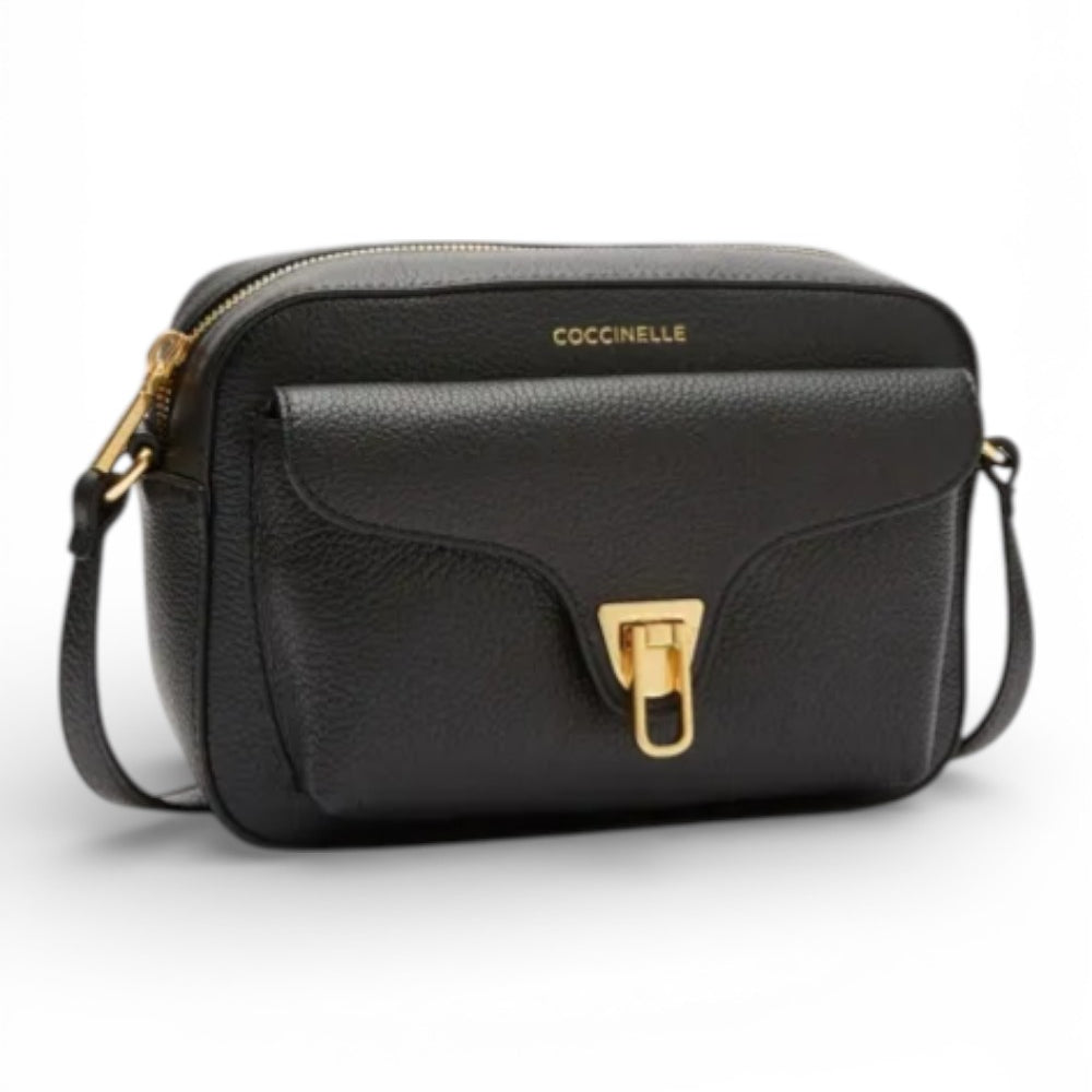 Tracollina camera case Beat Soft Coccinelle media nera<BR/> 