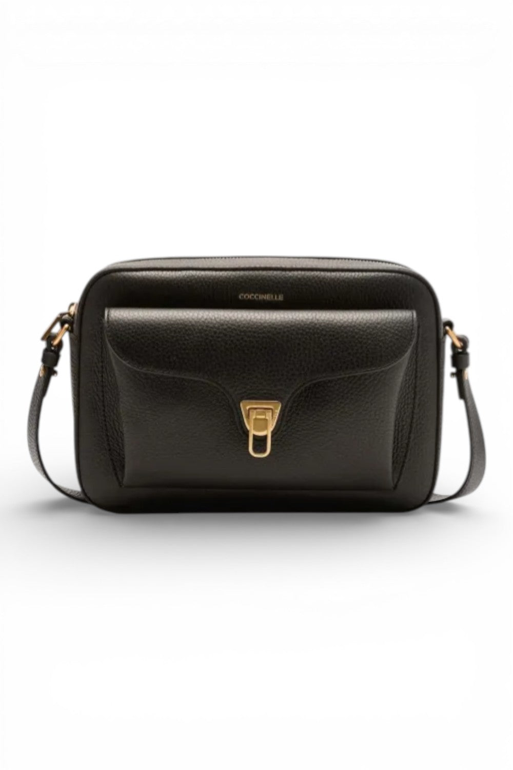 Borsa Beat Soft Coccinelle camera case grande nera<BR/> 