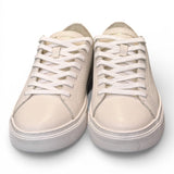 Sneaker pelle martellata bianca XL Crime London 