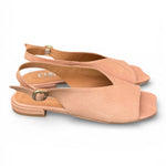 Sandalo pelle nature Cuir Noir<BR/> 