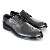 Scarpa uomo derby liscio spazzolato Franco Fedele 