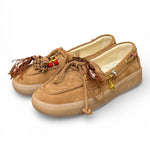 Scarpa barca suede cuoio Gioplus 