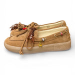 Scarpa barca suede cuoio Gioplus 