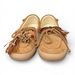 Scarpa barca suede cuoio Gioplus 