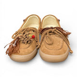Scarpa barca suede cuoio Gioplus 