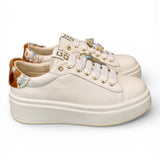 Sneaker Gioplus Oliva latte mucca charms<BR/> 