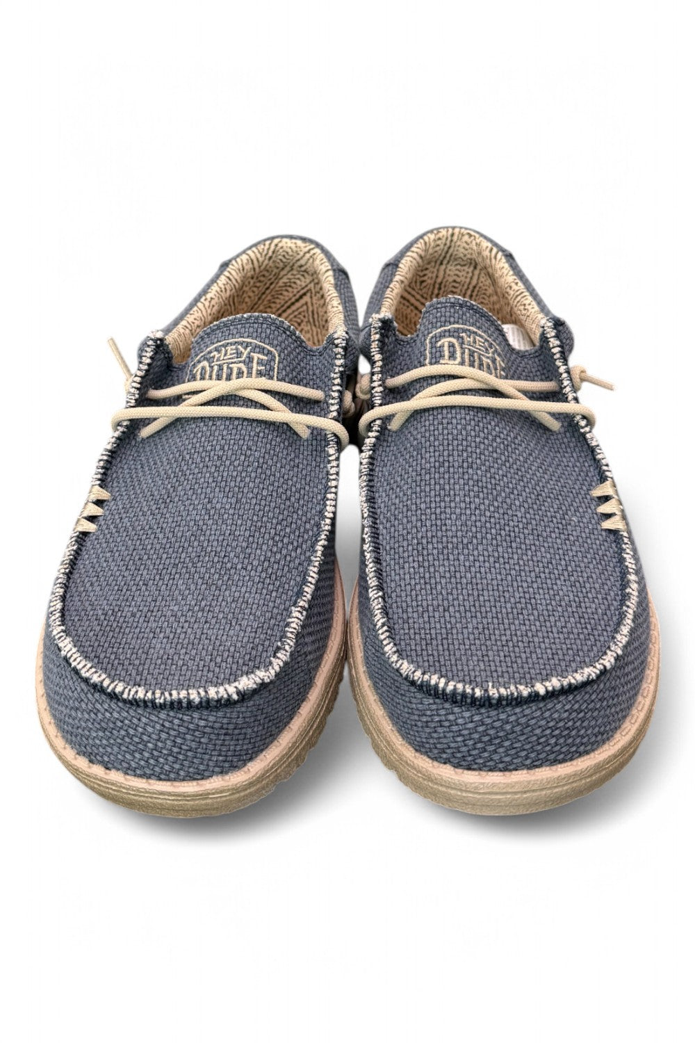 Sneaker uomo wally braided blu night Hey Dude 
