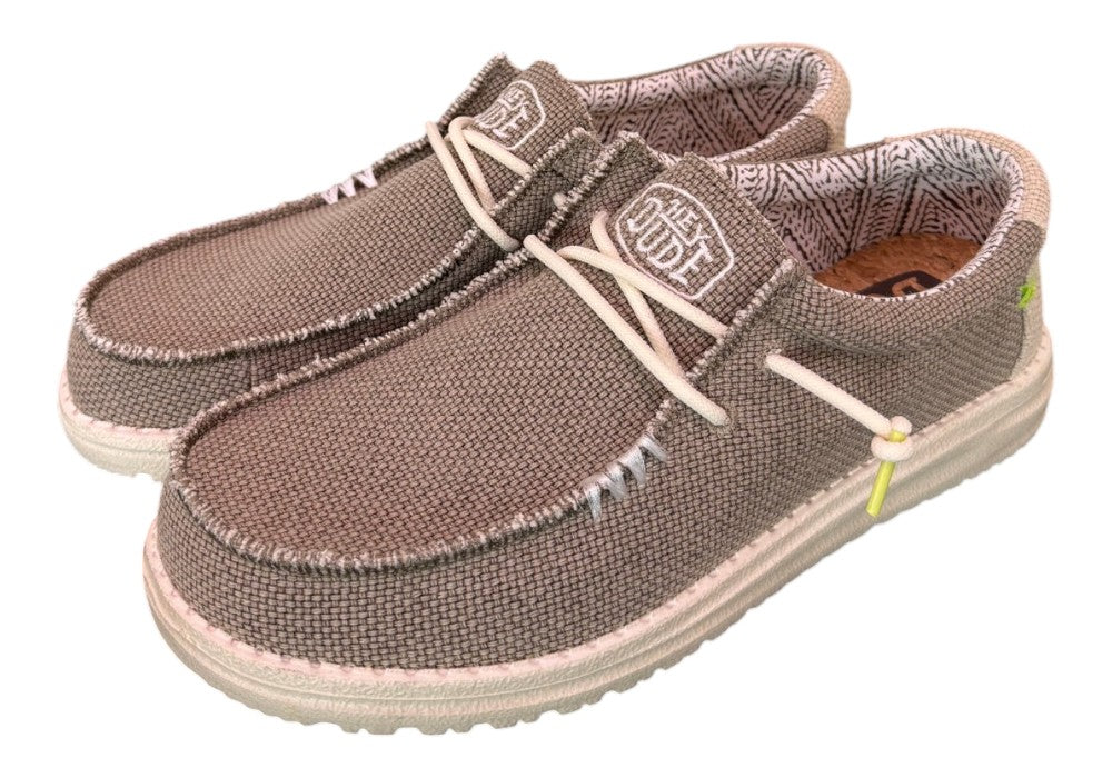 Sneaker uomo wally braided fossil Hey Dude 