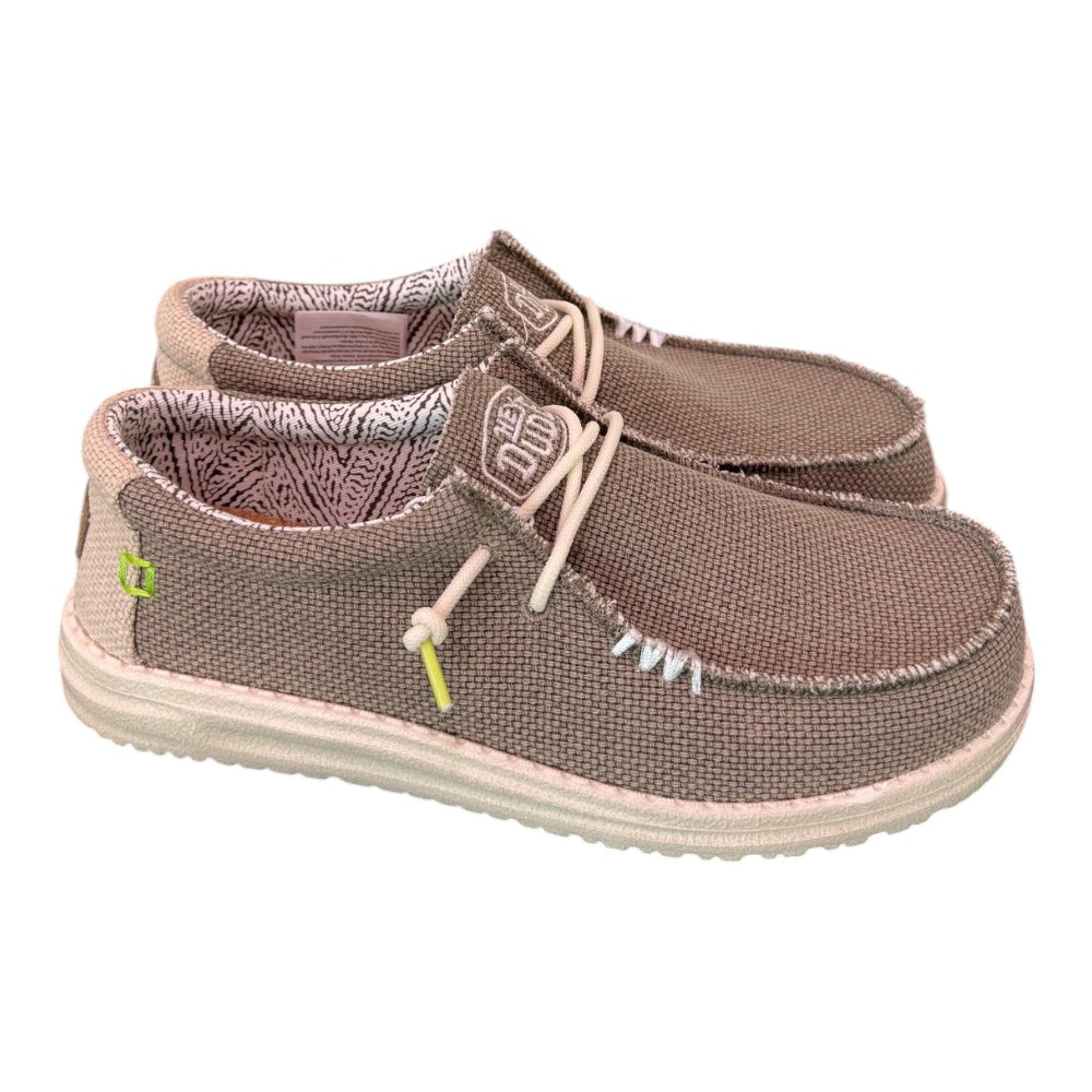 Sneaker uomo wally braided fossil Hey Dude 