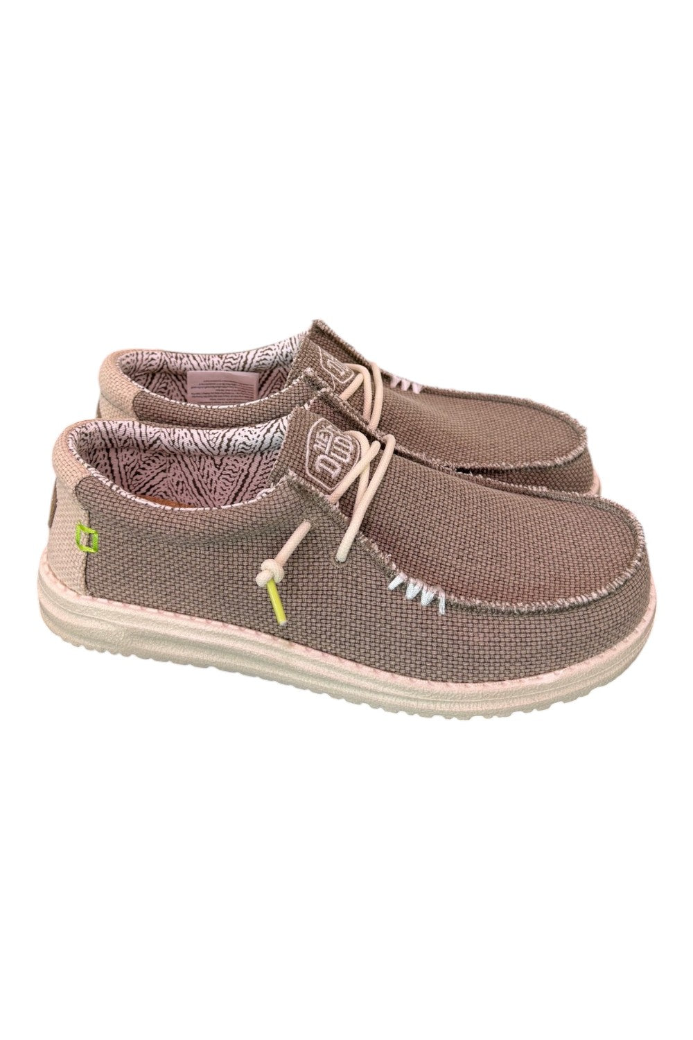 Sneaker uomo wally braided fossil Hey Dude 