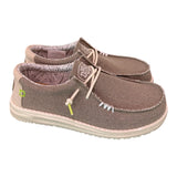 Sneaker uomo wally braided fossil Hey Dude 