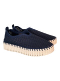 Scarpa traforata platform blu Ilse Jacobsen