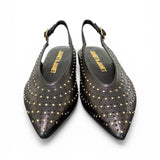 Slingback microborchie nera Janet<BR/> <BR/> 
