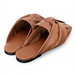 Sabot nodo pelle marrone JVAM<BR/> 