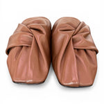 Sabot nodo pelle marrone JVAM<BR/> 