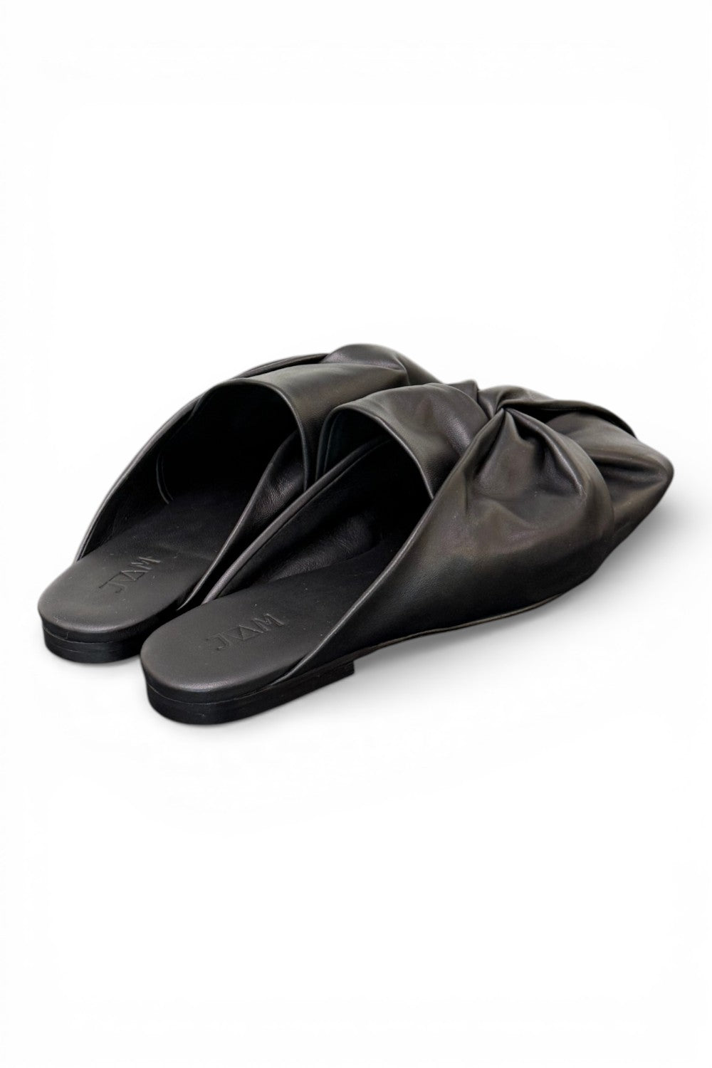 Sabot nodo pelle nera JVAM<BR/> 