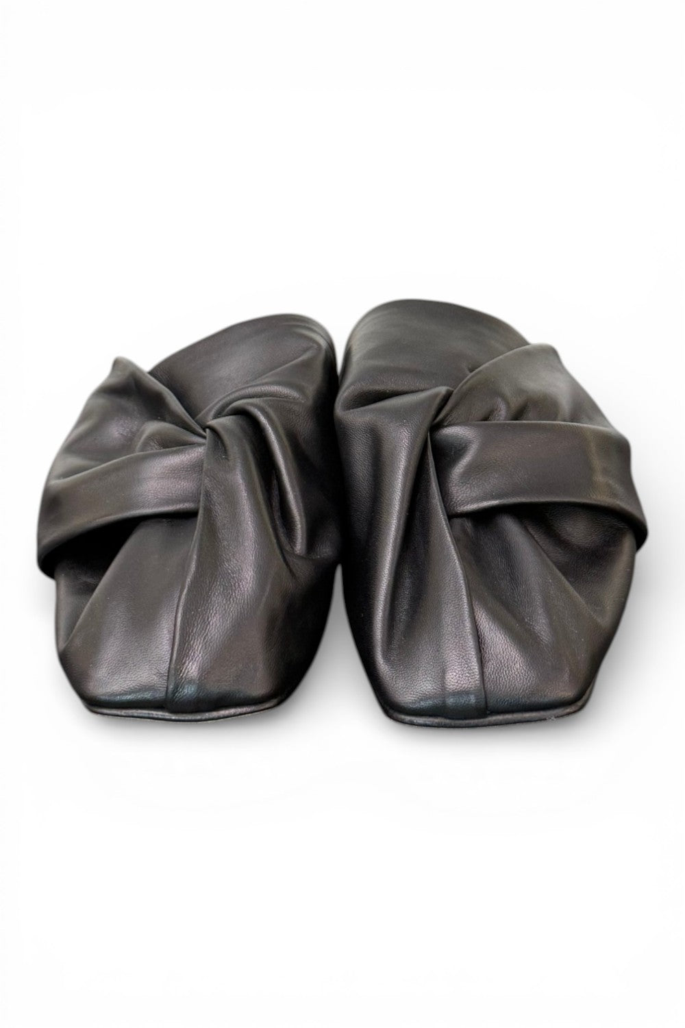 Sabot nodo pelle nera JVAM<BR/> 