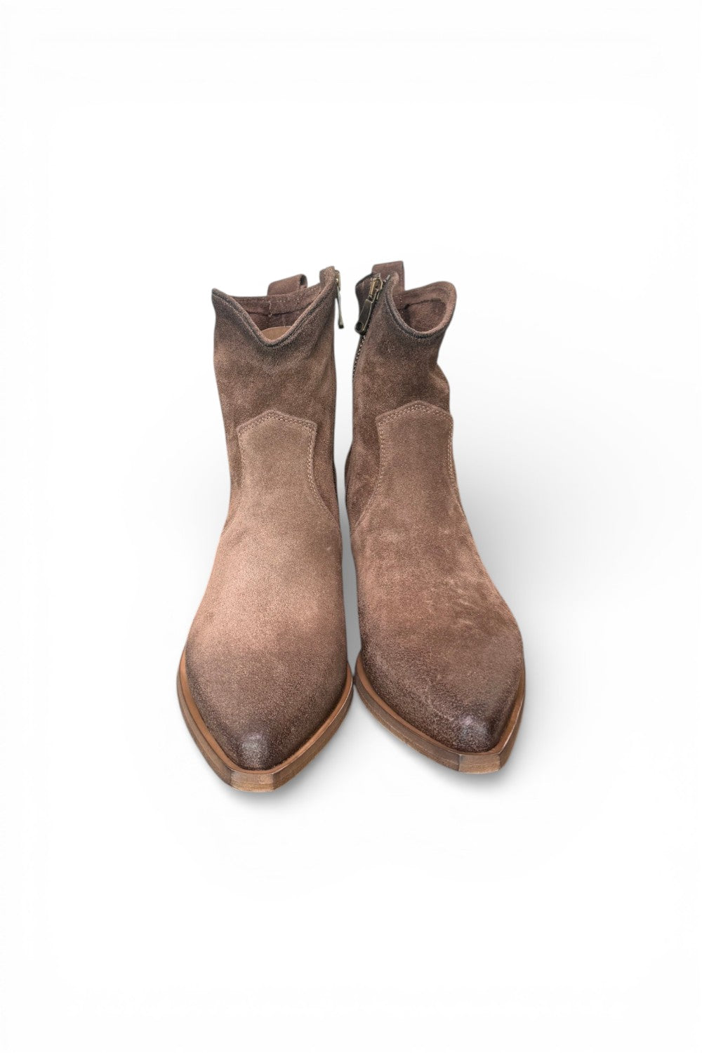 Stivaletto texano suede mustang Metisse<BR/> 