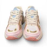 Sneaker donna No Name Carter 2.0 white pink sky gold 