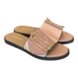 Ciabatta fibbia beige latte Noa Harmon 