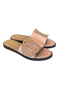 Ciabatta fibbia beige latte Noa Harmon