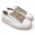 Allacciato uomo Panchic P01 leather white<BR/> 