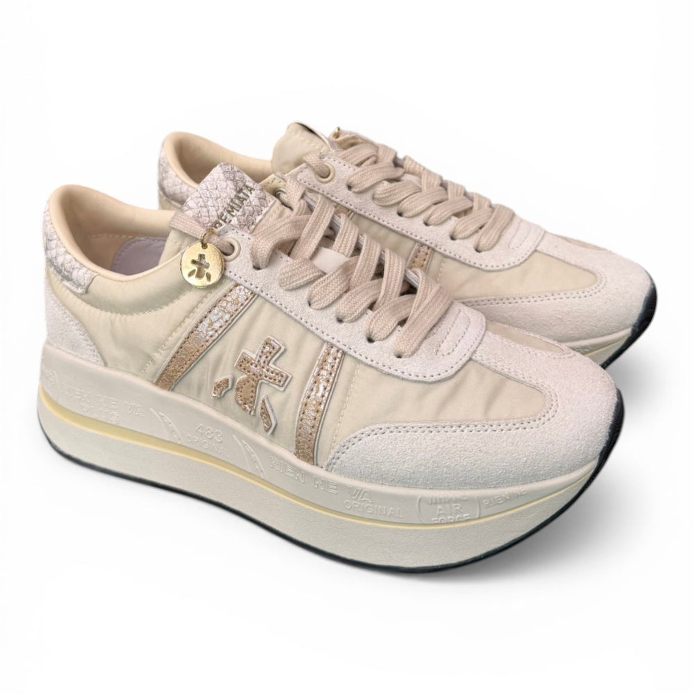 Sneaker donna Bethcoin 8145 Premiata latte 