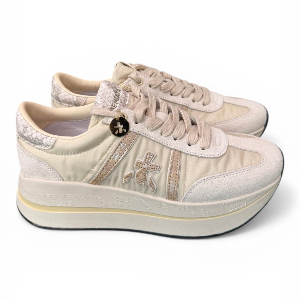 Sneaker donna Bethcoin 8145 Premiata latte 