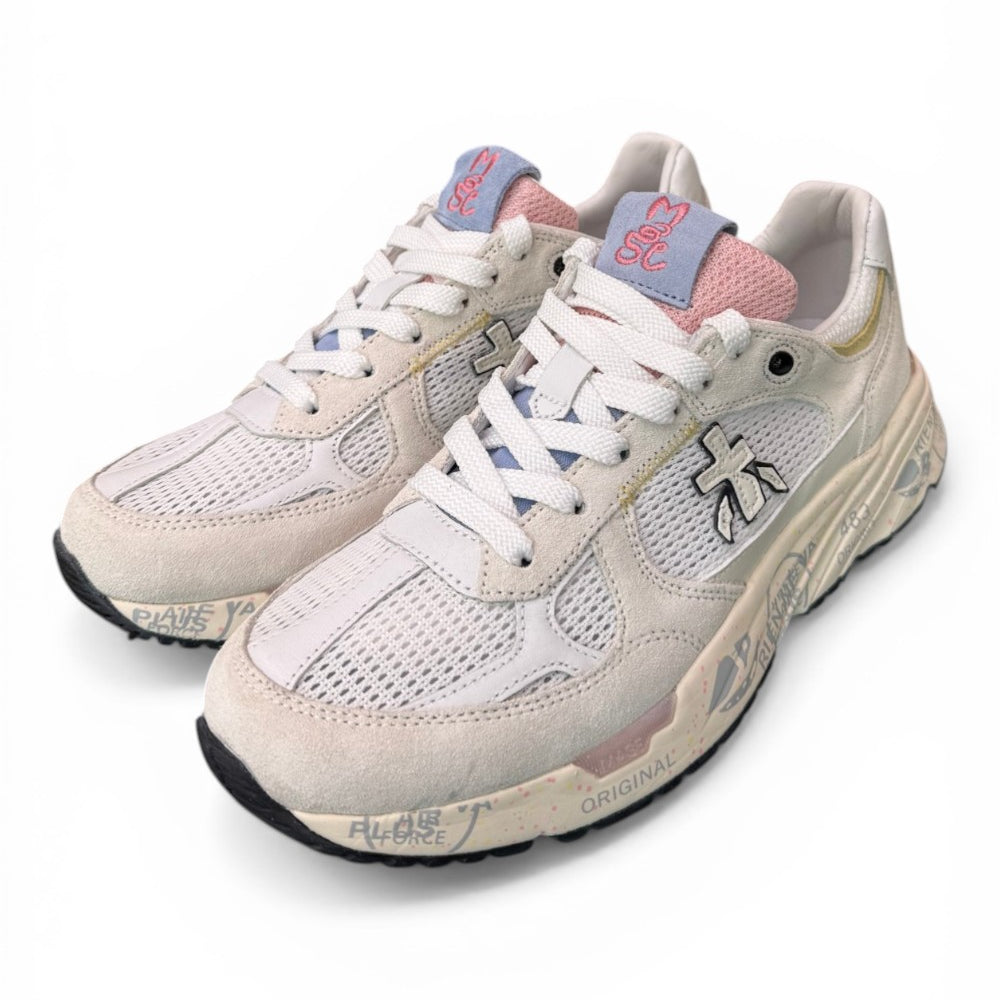 Sneaker donna Mased 8206 Premiata forata bianca 