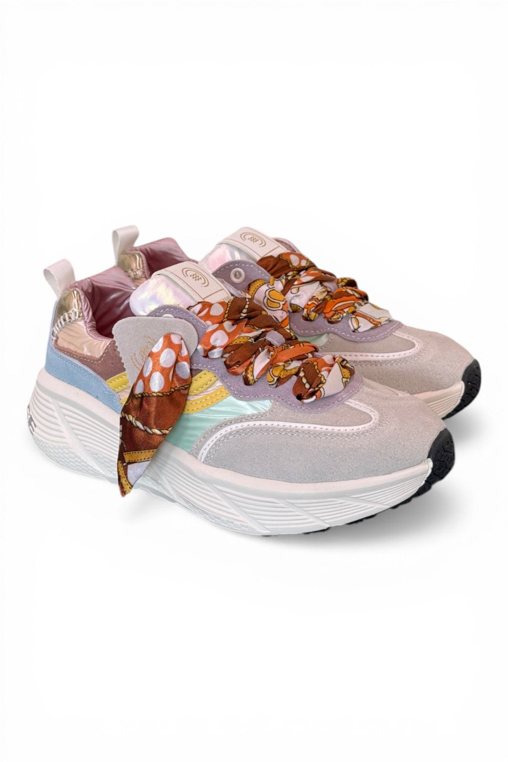 Sneaker run foulard multicolor Primabase<BR/> 