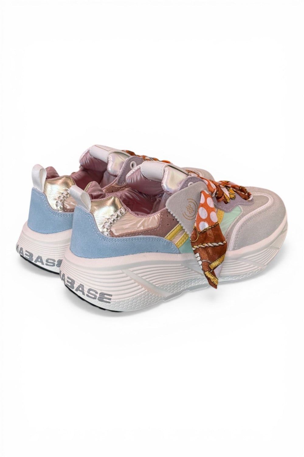 Sneaker run foulard multicolor Primabase<BR/> 