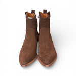 Stivaletto texano corto suede testa di moro Ranye<BR/> 
