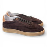 Sneaker uomo Soldini 80 Akira suede brown taffy<BR/> 