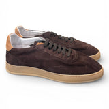 Sneaker uomo Soldini 80 Akira suede brown taffy<BR/> 