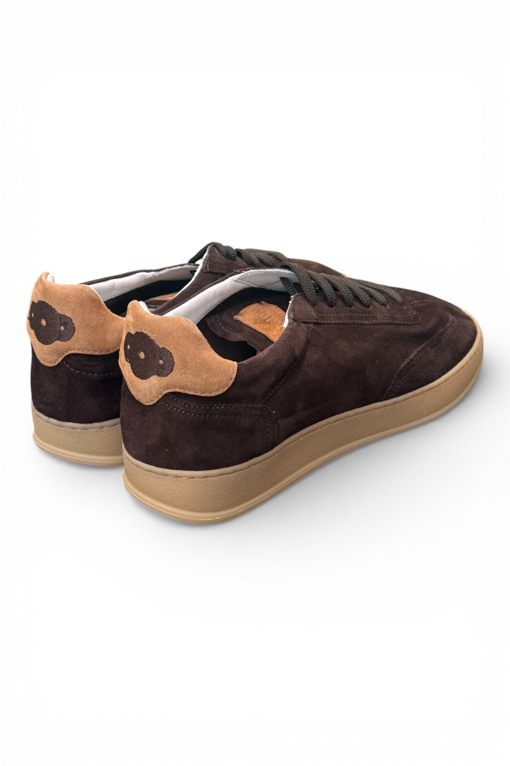 Sneaker uomo Soldini 80 Akira suede brown taffy<BR/> 